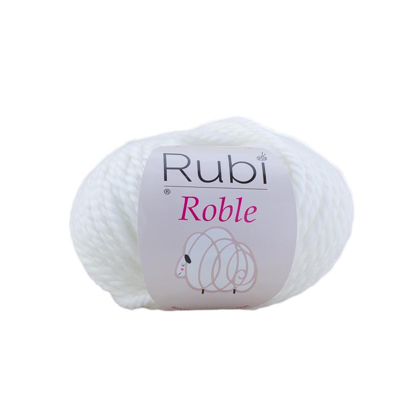 Ovillo Rubí Roble – Lana merino muy gruesa 100 g