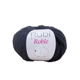 Ovillo Rubí Roble – Lana merino muy gruesa 100 g – Color V585