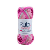 Ovillo Rubí Rocking – Algodón multicolor 100 g – Color M-002