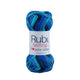 Ovillo Rubí Rocking – Algodón multicolor 100 g – M-006