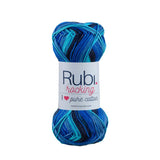 Ovillo Rubí Rocking – Algodón multicolor 100 g – Color M-006