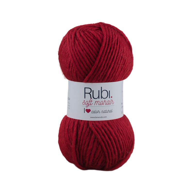 Rubi Soft Mohair Ball – 100g Merino and Mohair Wool, Soft and Warm