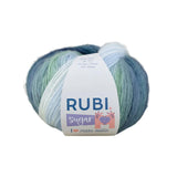 Ovillo Rubí Sugar – Lana merino 100 g, efecto degradado – Color S-105