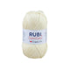 Ovillo Rubí Super Cotton – Algodón 50 g, fresco y ligero – 102