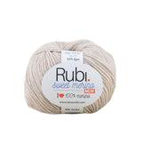 Ovillo Rubí Sweet Merino – Lana merino 50 g, prendas suaves – Color ME-002