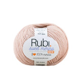 Ovillo Rubí Sweet Merino – Lana merino 50 g, prendas suaves – Color ME-003