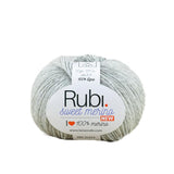 Ovillo Rubí Sweet Merino – Lana merino 50 g, prendas suaves – Color ME-007