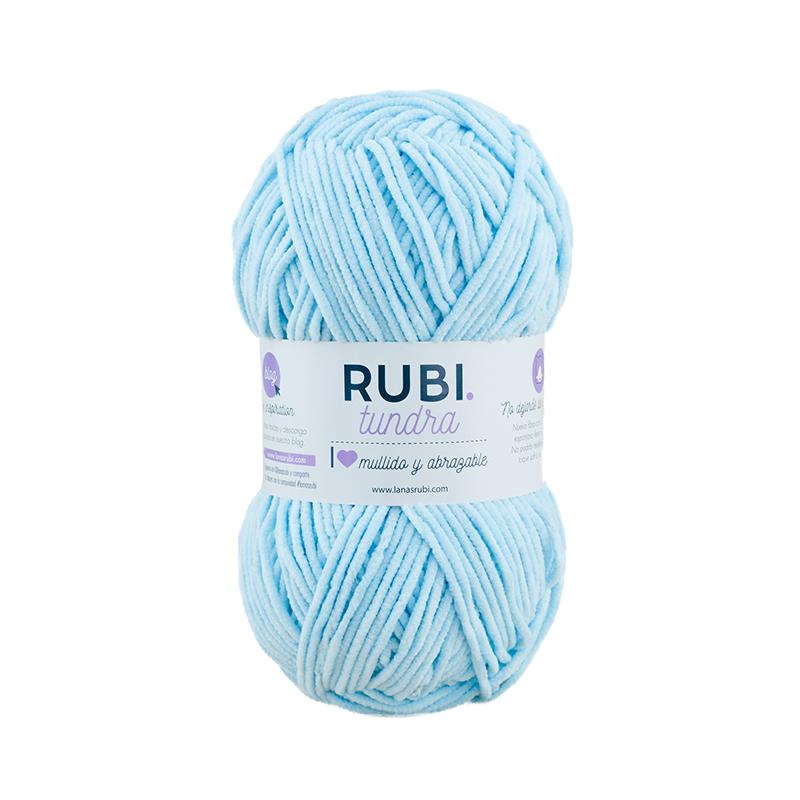 Ruby Tundra Chenille Ball 100g, fluffy and warm