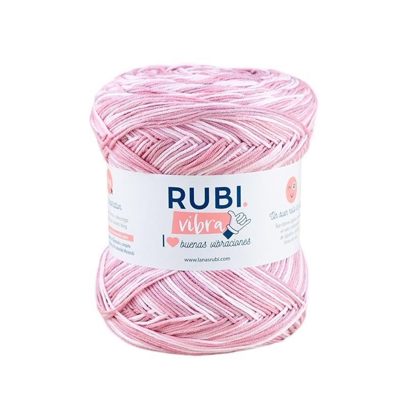 Ovillo Rubí Vibra – Algodón 150 g, colores vivos y primaverales