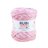 Ovillo Rubí Vibra – Algodón 150 g, colores vivos y primaverales – Color M-003