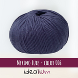 Kit para tejer Jersey Basic Merino – Talla S/M – MERINO LUXE (Color) ML-006