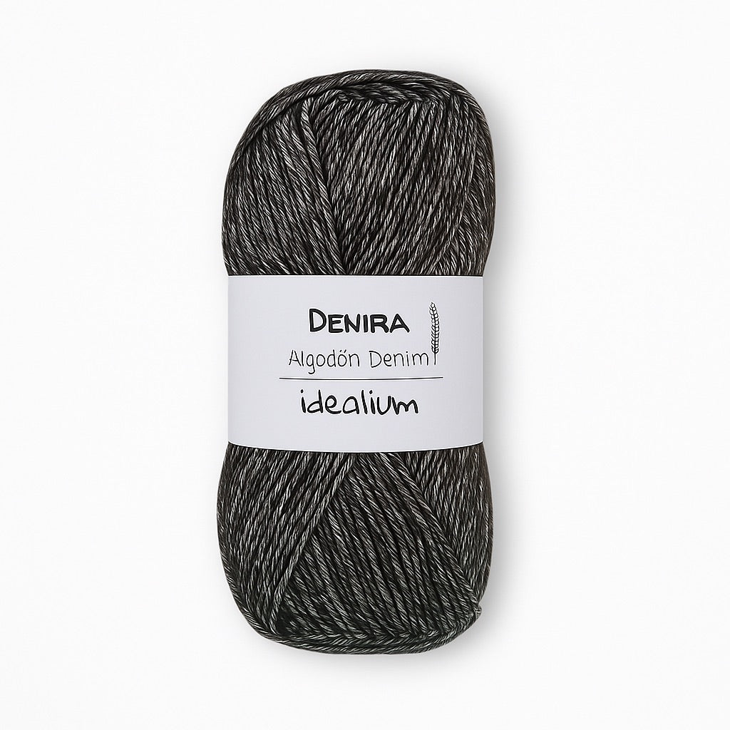 Ovillo Idealium Denira 001 Algodón efecto denim