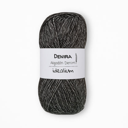 Ovillo Idealium Denira 001 Algodón efecto denim