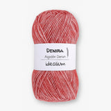 Ovillo Idealium Denira - Algodón 50g, jaspeado efecto denim – Color M-002