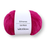Idealium Etherea Ball – Wool and Mohair 25 g, silky and fluffy – Color E-001