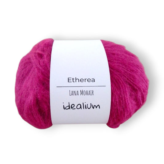 Ovillo Idealium Etherea – Lana y Mohair 25 g, sedoso y esponjoso