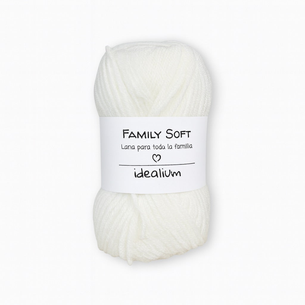 Ovillo Idealium Family Soft – Lana para toda la familia 50 g FS-019