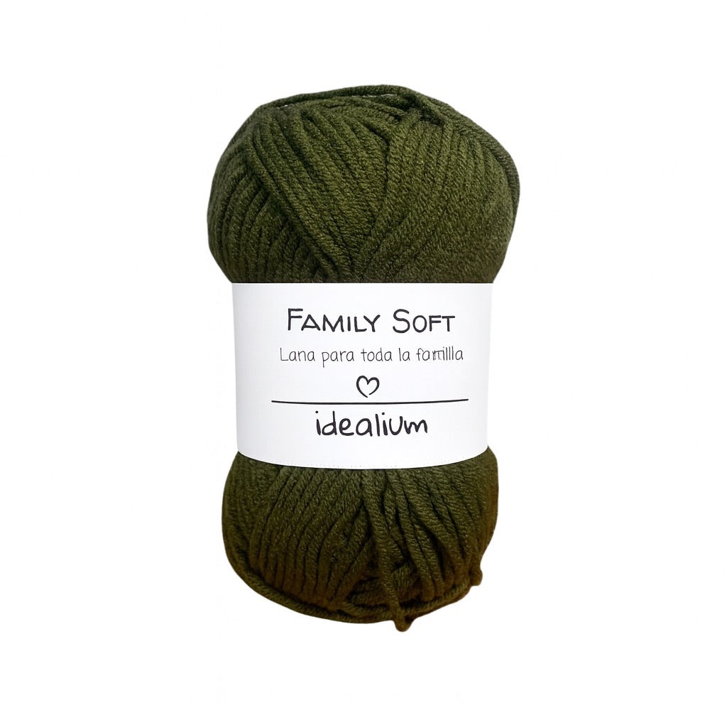 Ovillo Idealium Family Soft – Lana para toda la familia 50 g FS-026