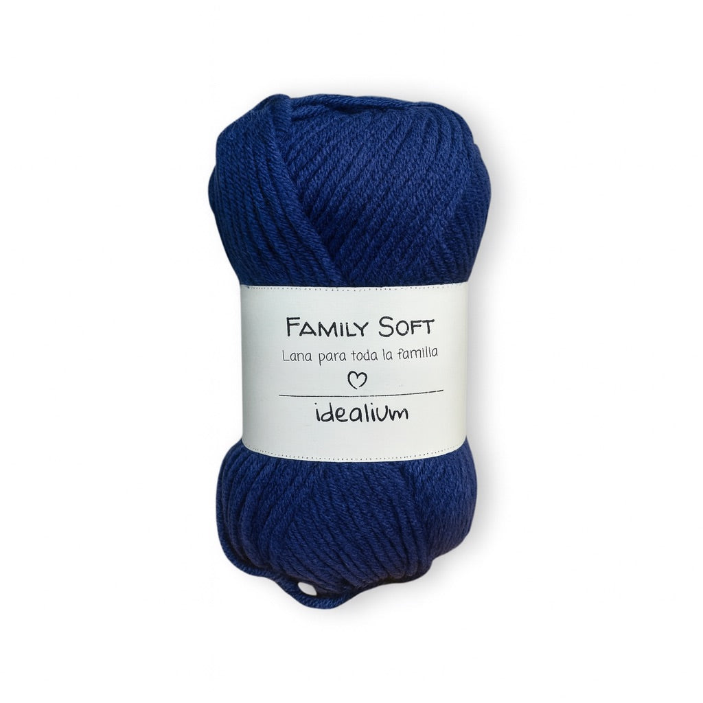 Ovillo Idealium Family Soft – Lana para toda la familia 50 g FS-028
