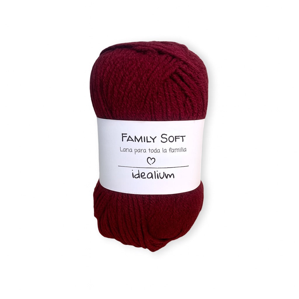 Ovillo Idealium Family Soft – Lana para toda la familia 50 g FS-045