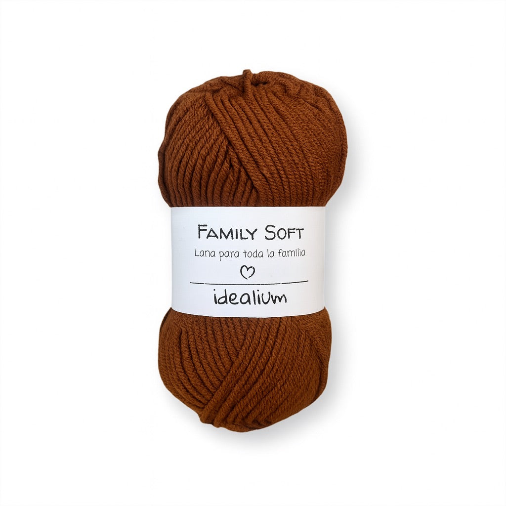 Ovillo Idealium Family Soft – Lana para toda la familia 50 g FS-056