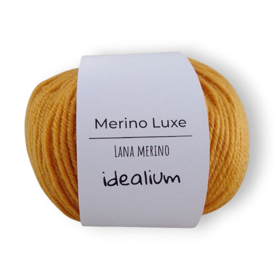 Ovillo Idealium Merino Luxe – Lana merino premium 50 g, prendas cálidas

