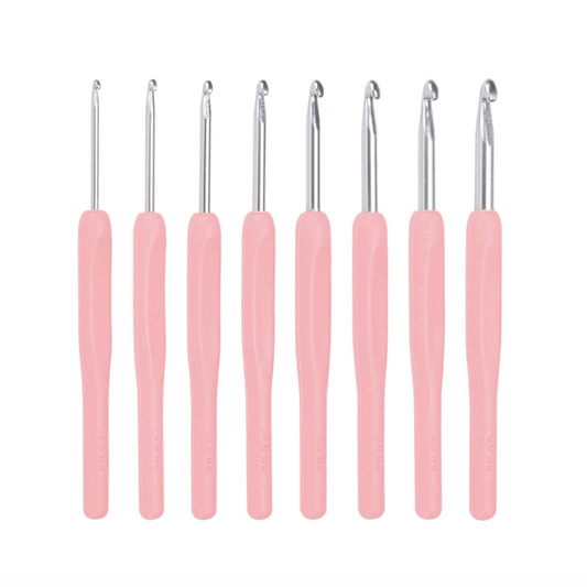 Pack Agujas de Ganchillo o Crochet - 8 ud