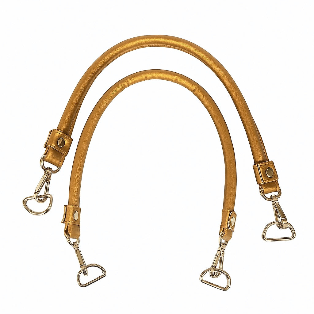 Par de asas para bolso con clip y anilla 42 cm