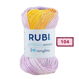 Kit para tejer Conjunto Bebé Infinity – RUBI GOMINOLA PREMIUM (Color) M-104