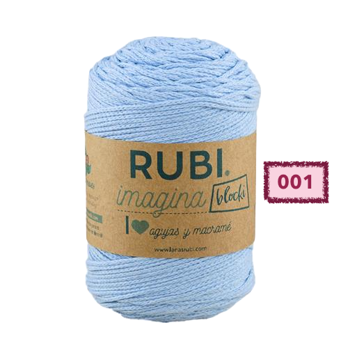 CORDON PARA TEJER RUBI IMAGINA BLOCKI