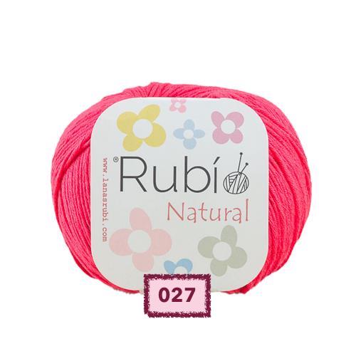 OVILLO ALGODON RUBI NATURAL