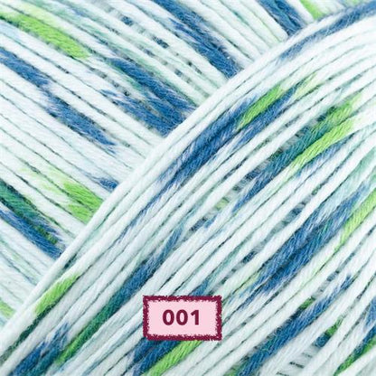 ovillo rubi natural batik algodón multicolor