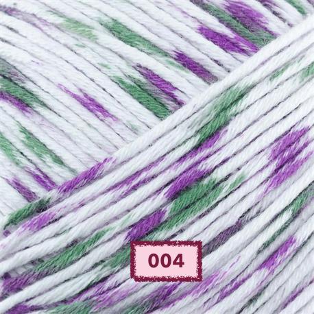 ovillo rubi natural batik algodón multicolor