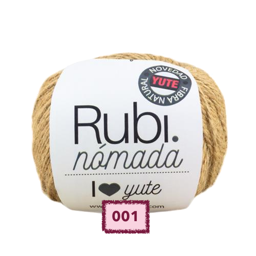 OVILLO RUBI NOMADA YUTE PARA TEJER
