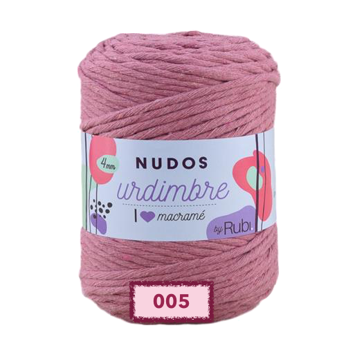 RUBI NUDOS URDIMBRE