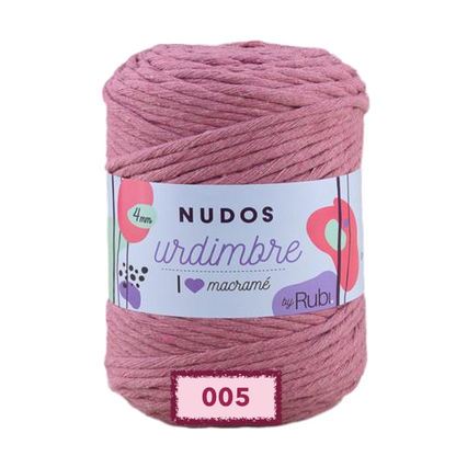 RUBI NUDOS URDIMBRE