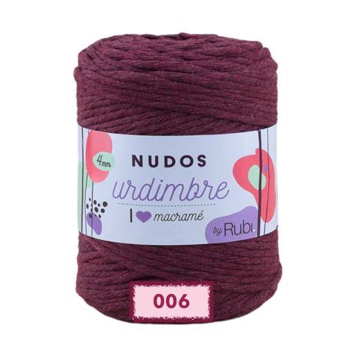 RUBI NUDOS URDIMBRE