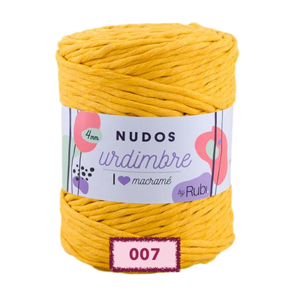 RUBI NUDOS URDIMBRE