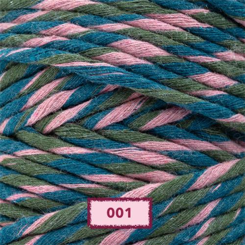 RUBI NUDOS URDIMBRE MULTICOLOR PARA TEJER O PARA MACRAME
