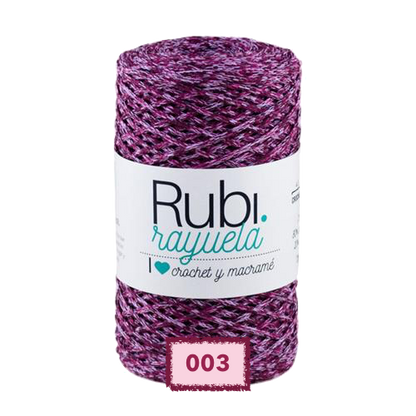 OVILLO RUBI RAYUELA PARA TEJER O MACRAME