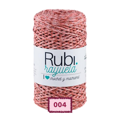 OVILLO RUBI RAYUELA PARA TEJER O MACRAME