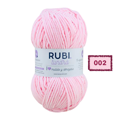OVILLO DE CHENILLA RUBI TUNDRA
