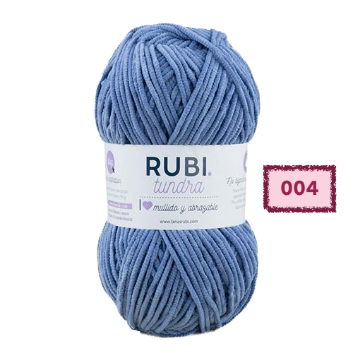 OVILLO DE CHENILLA RUBI TUNDRA