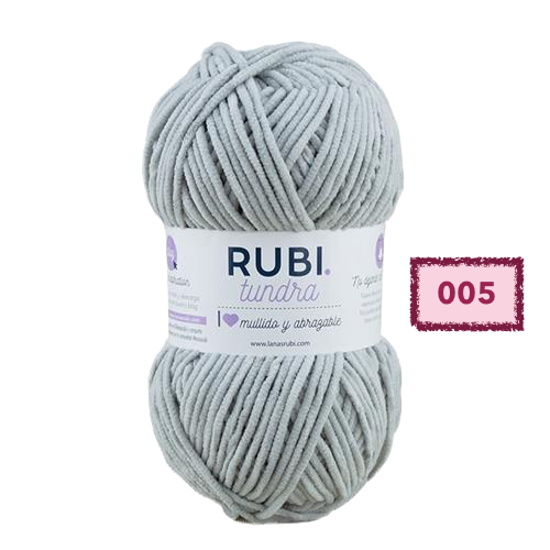 OVILLO DE CHENILLA RUBI TUNDRA