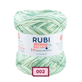 Kit para tejer Chal Cabo Verde – RUBI VIBRA (Color) M-002