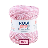 Kit para tejer Chal Cabo Verde – RUBI VIBRA (Color) M-003