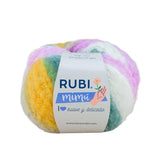 Ovillo Rubí Mimu – Acrílico ligero 100 g, proyectos multicolor – Color M-002