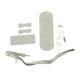 Set de accesorios para bolso – Base, correa y cierre (para trapillo, algodón o cordón) – B-001