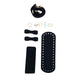 Set de accesorios para bolso – Base, correa y cierre (para trapillo, algodón o cordón) – B-002