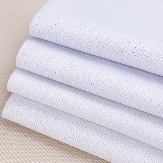 Tela Aida 14 blanca 50x50 cm para punto de cruz y bordado